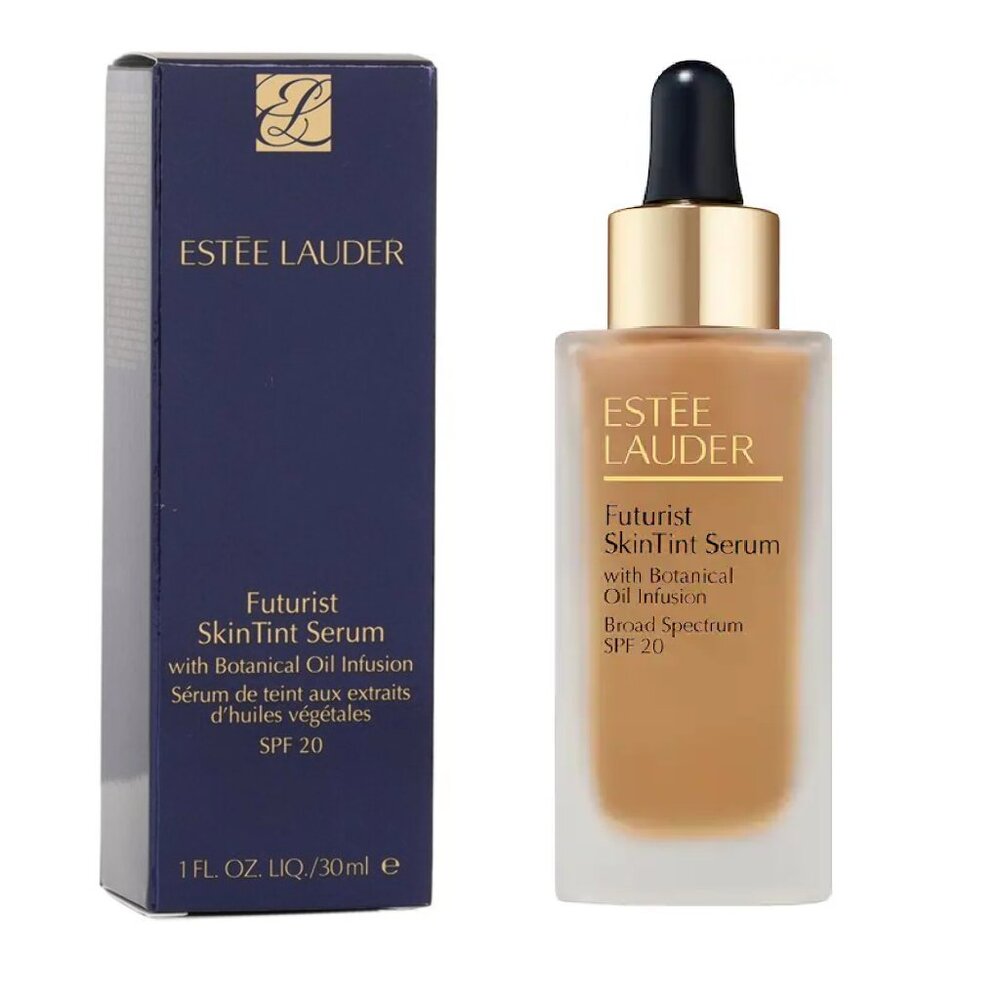 BNIB  ✅ Estee Lauder #4W1 HONEY BRONZE Futurist Skin Tint Serum Foundation SPF20